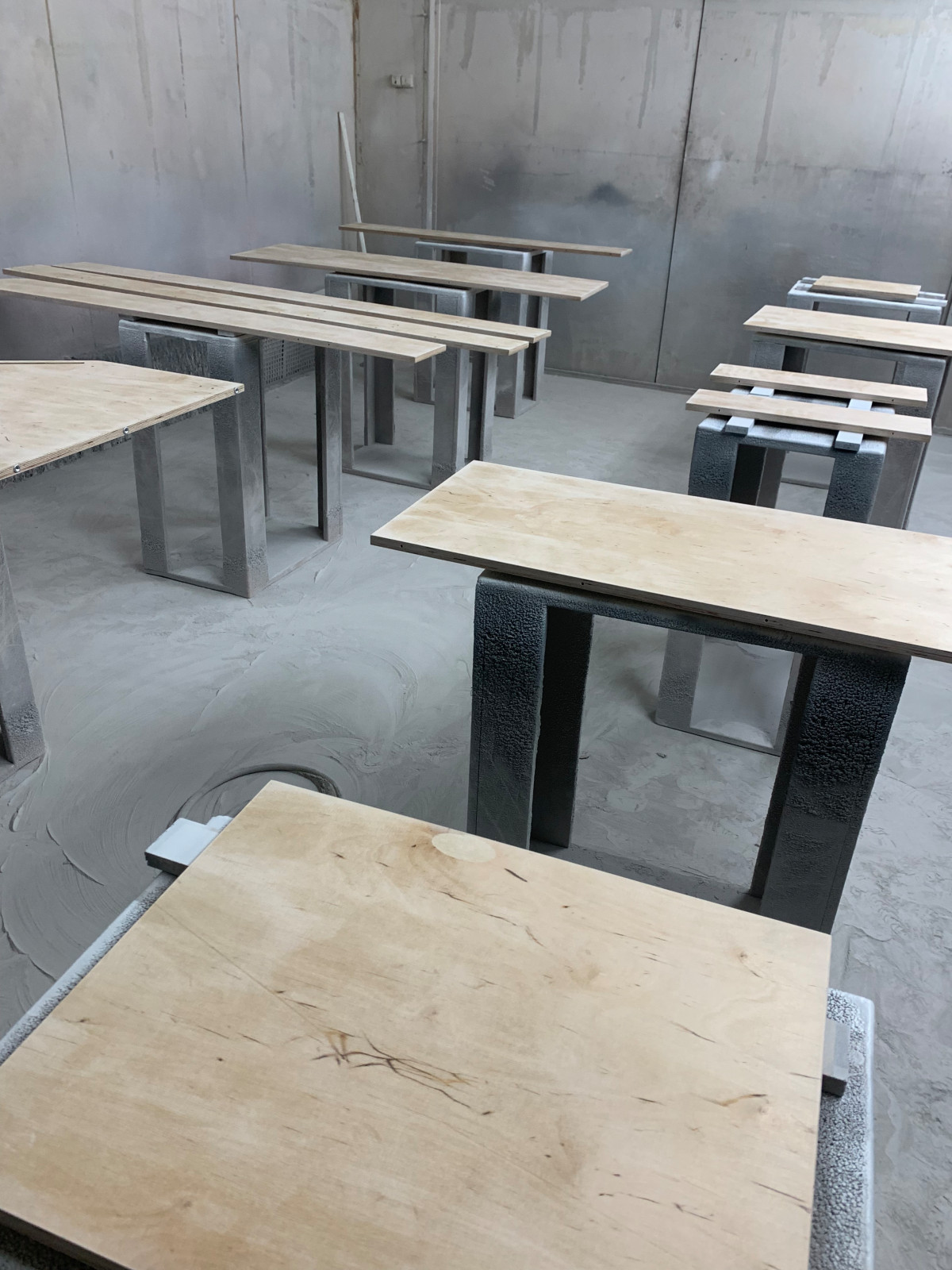 Обложка проекта: Детская кроватка под лак, материал фанера.