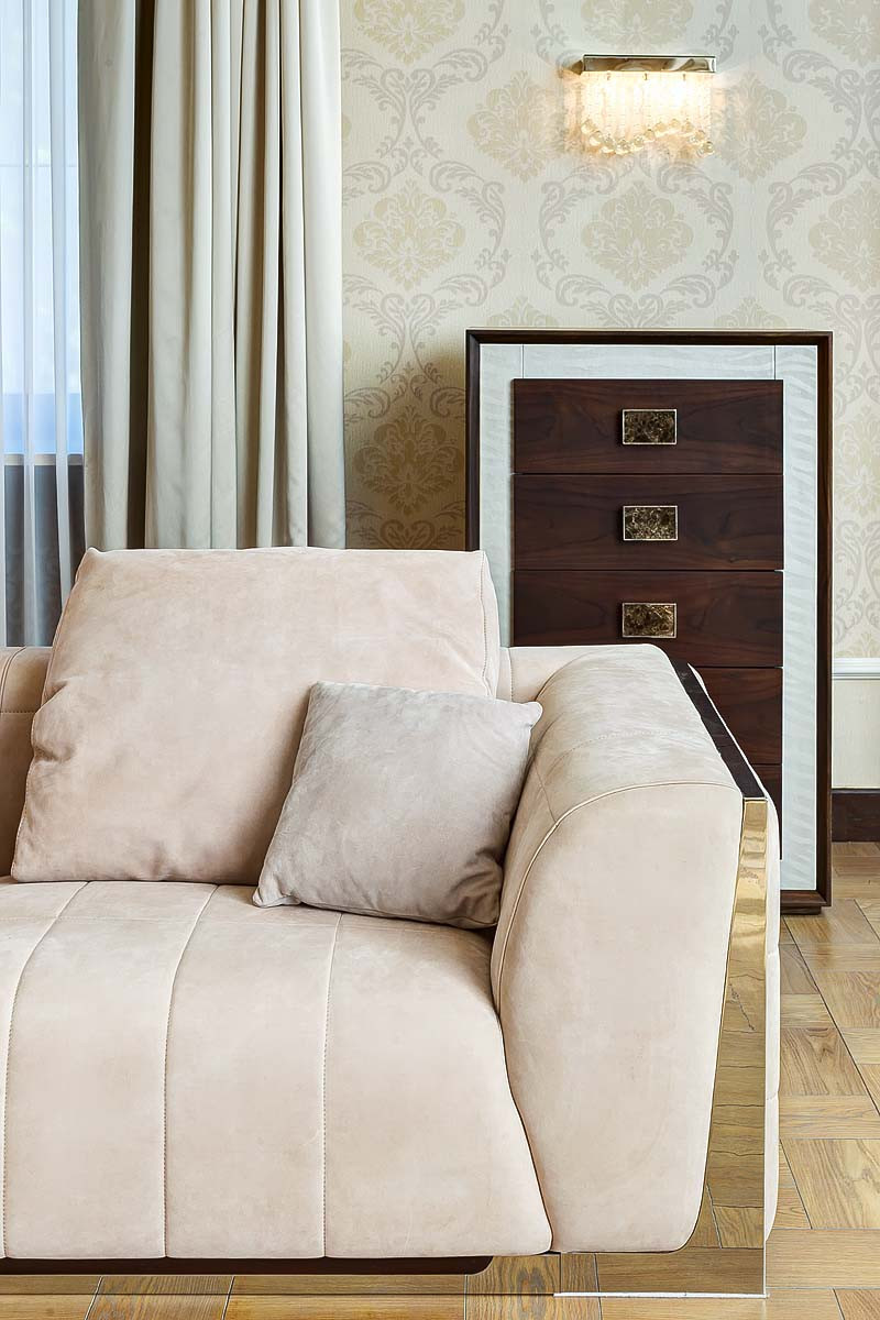 Дом в бежевых тонах