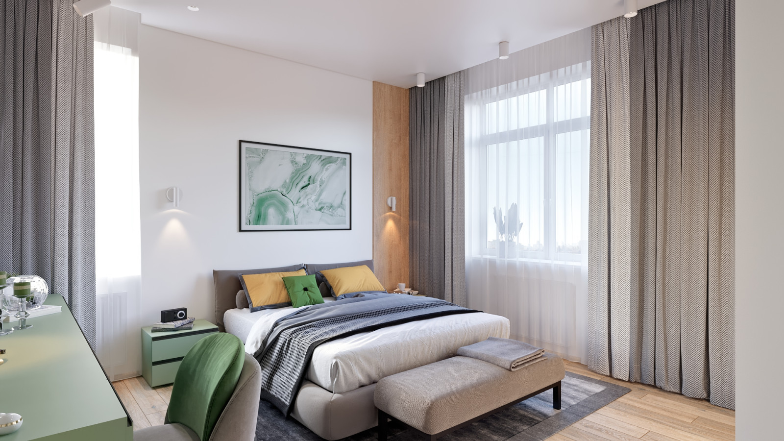 Дизайн-проект трехкомнатной квартиры