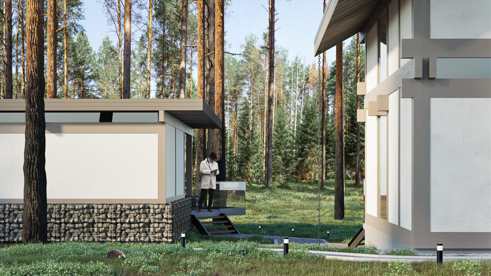 Обложка проекта: Гараж для Фахверк Х/49 от Rudenko Pro Bureau