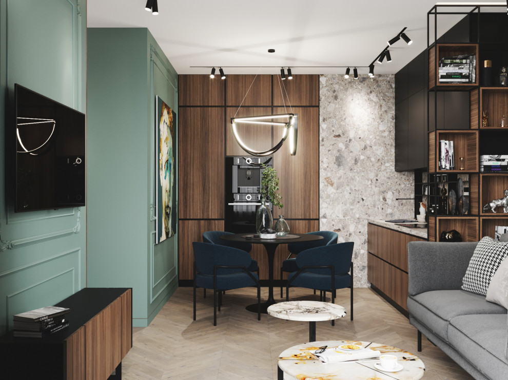 Гостиная-Кухня