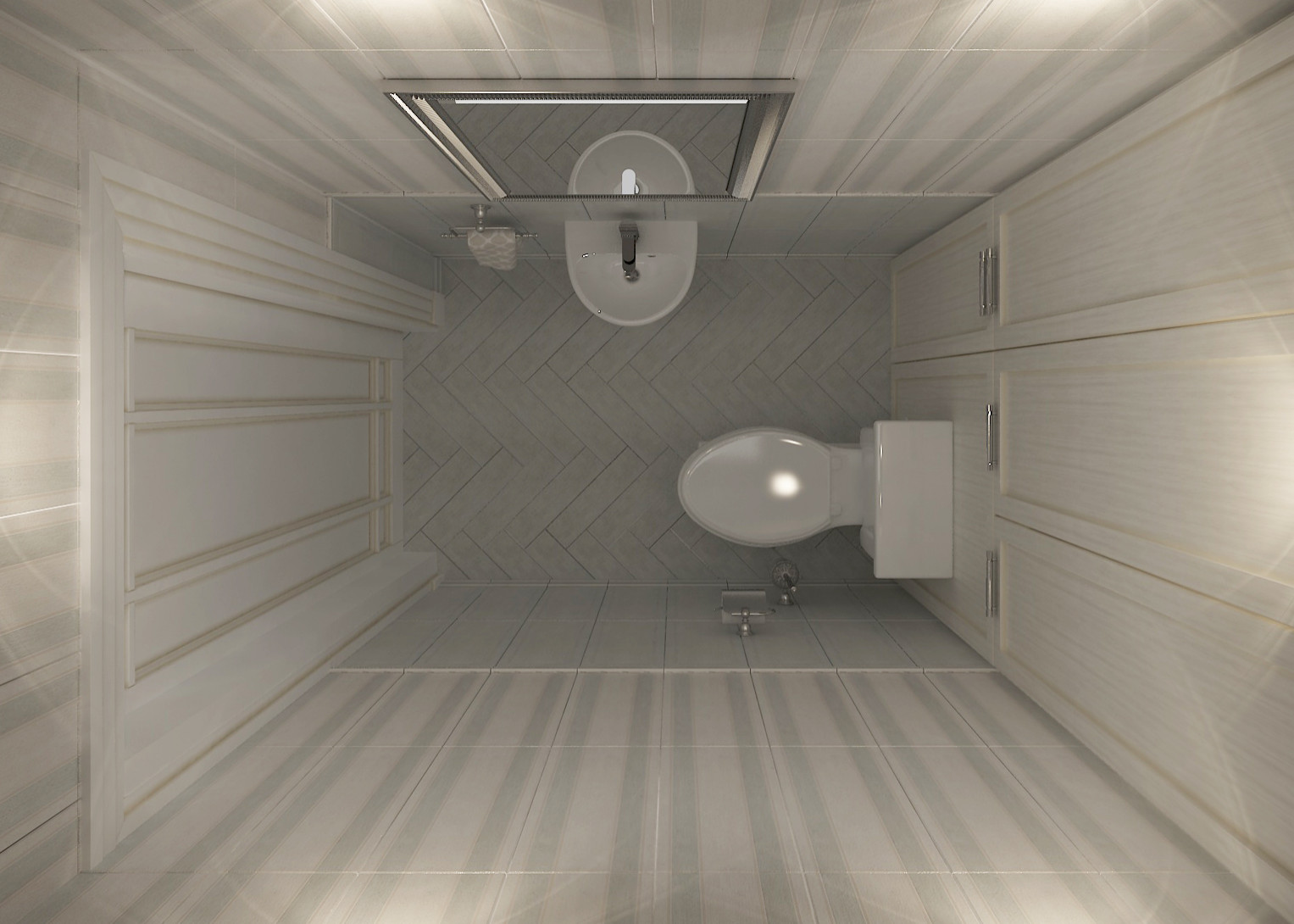 Проект квартиры в стиле шеби-шик.Заказчик Анна (2018г.)