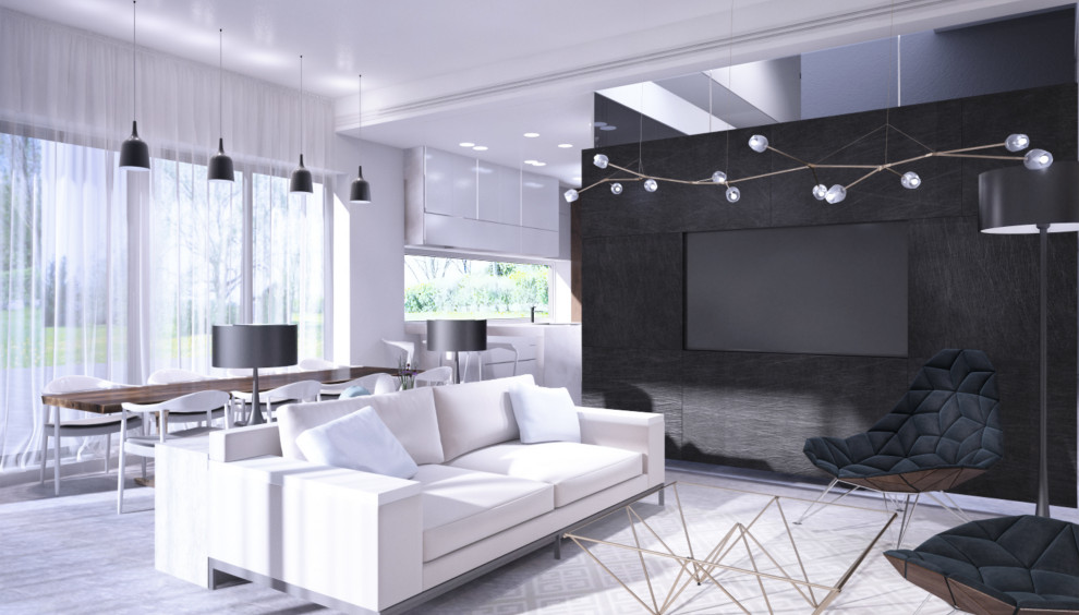 Жилая резиденция в деревне Подушкино