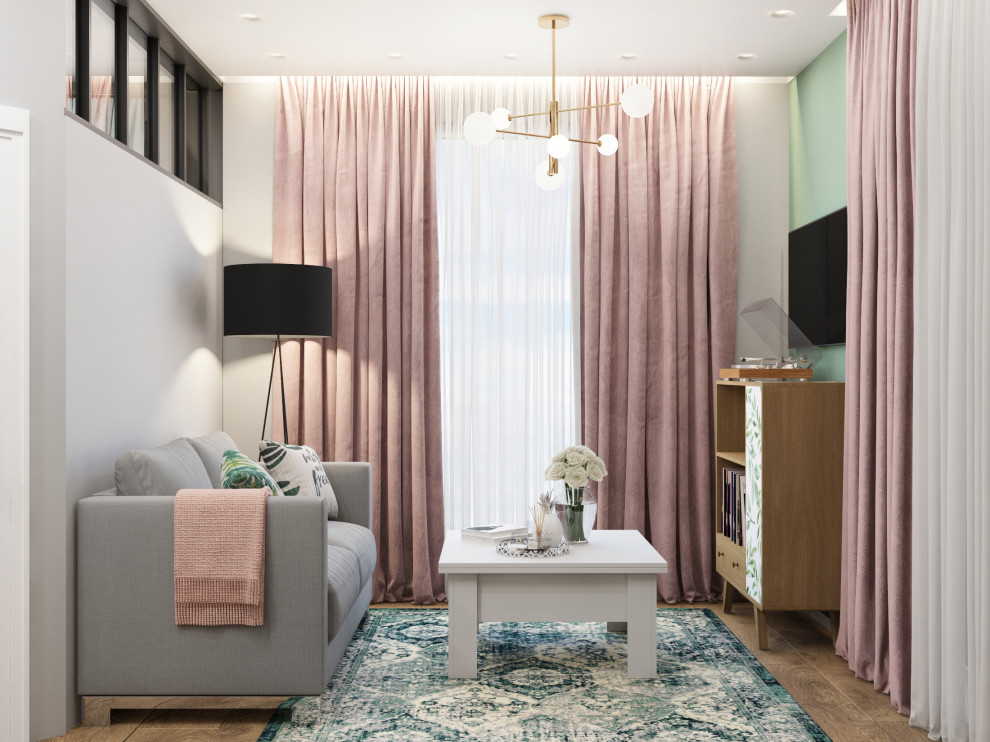 Проект квартиры для молодой девушки