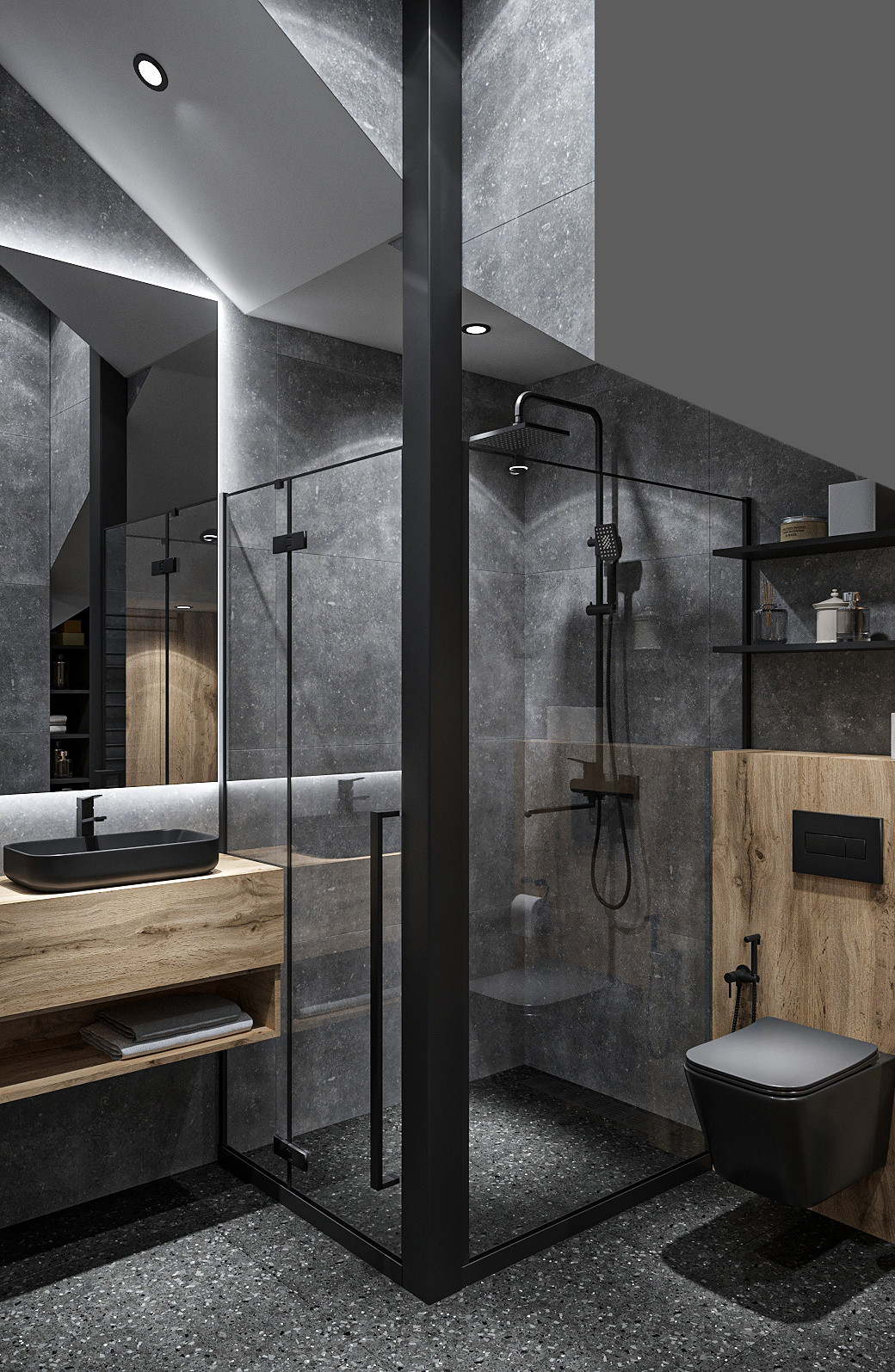 Древесно-мятное дуновение.