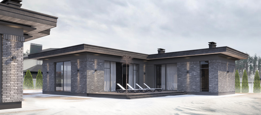 Одноэтажный дом в Ямном