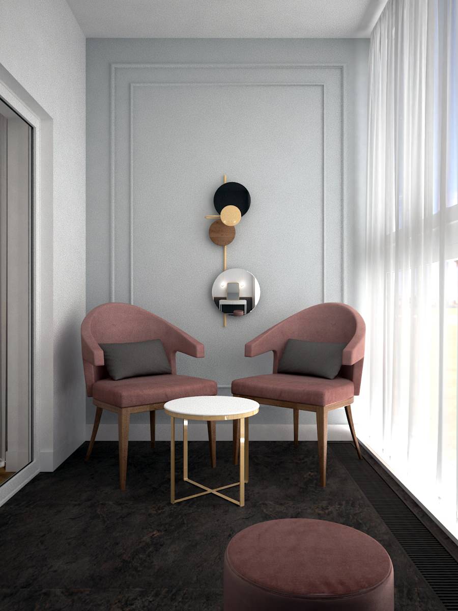 Обложка проекта: Современная квартира для молодой семьи в стиле минимализм