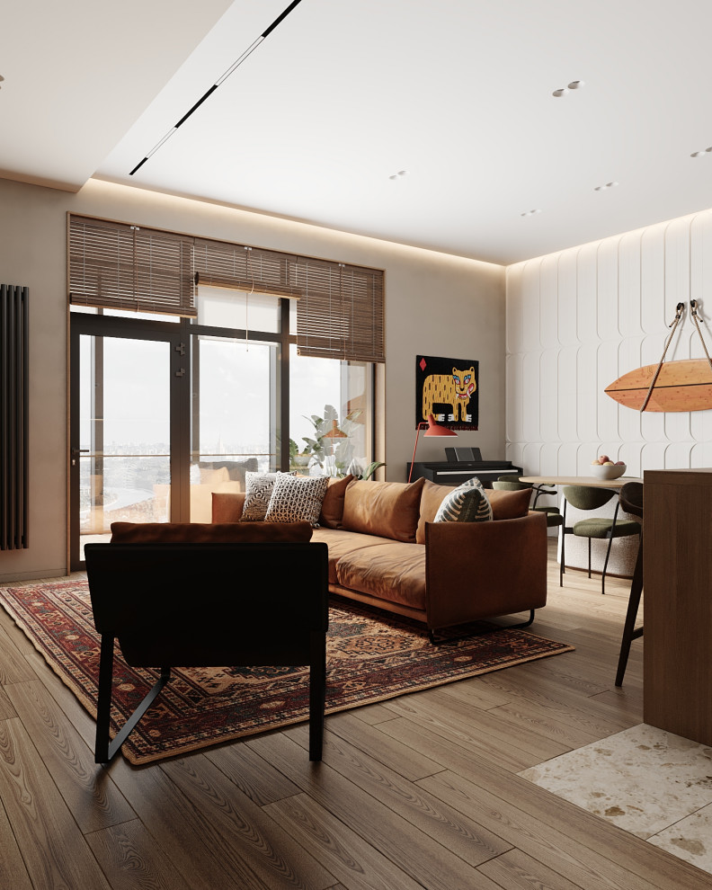 Обложка проекта: Квартира 140 кв.м в ЖК Михайловский. Проект