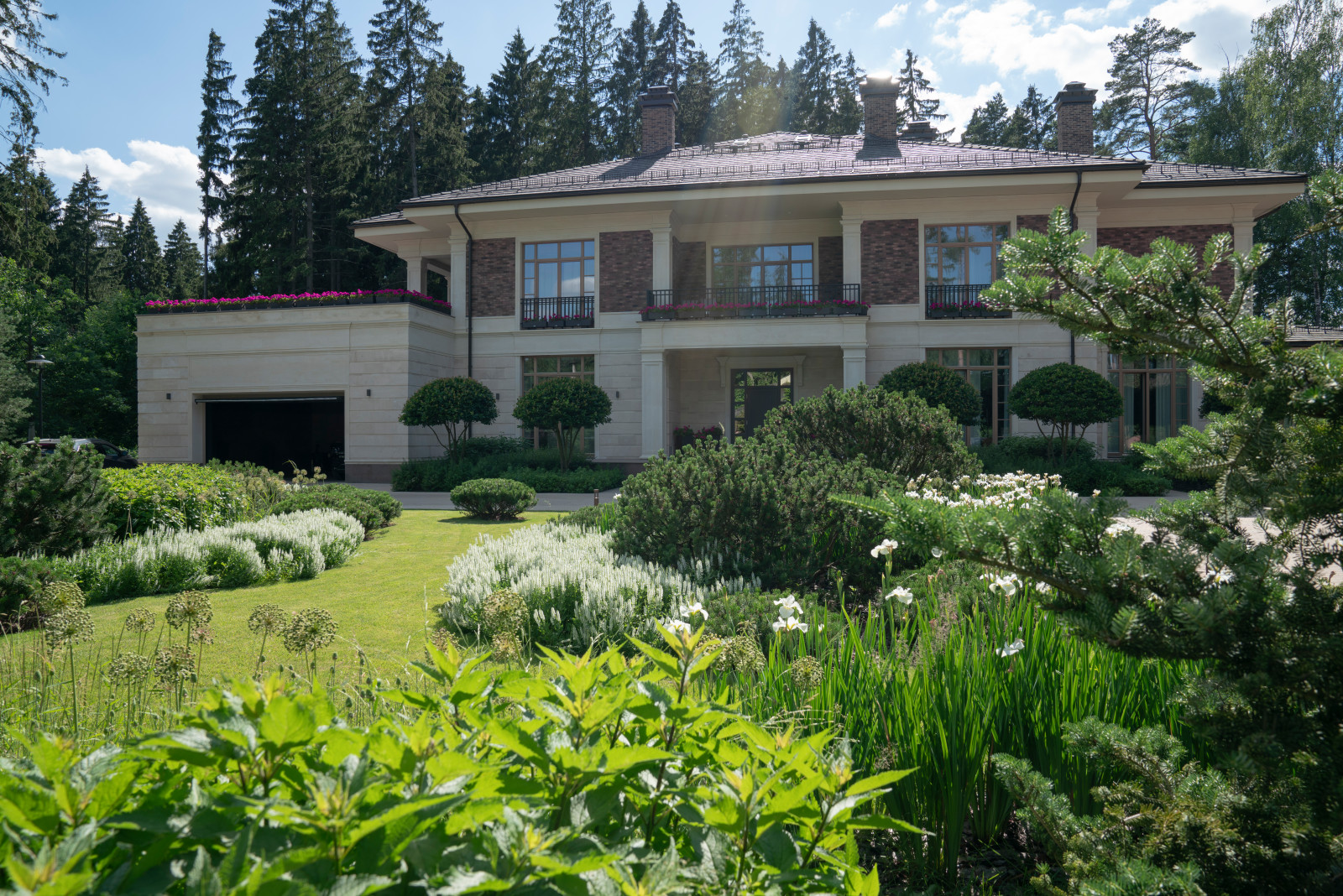 Вилла в стиле Райта. КП "Грибово" 2018 г.