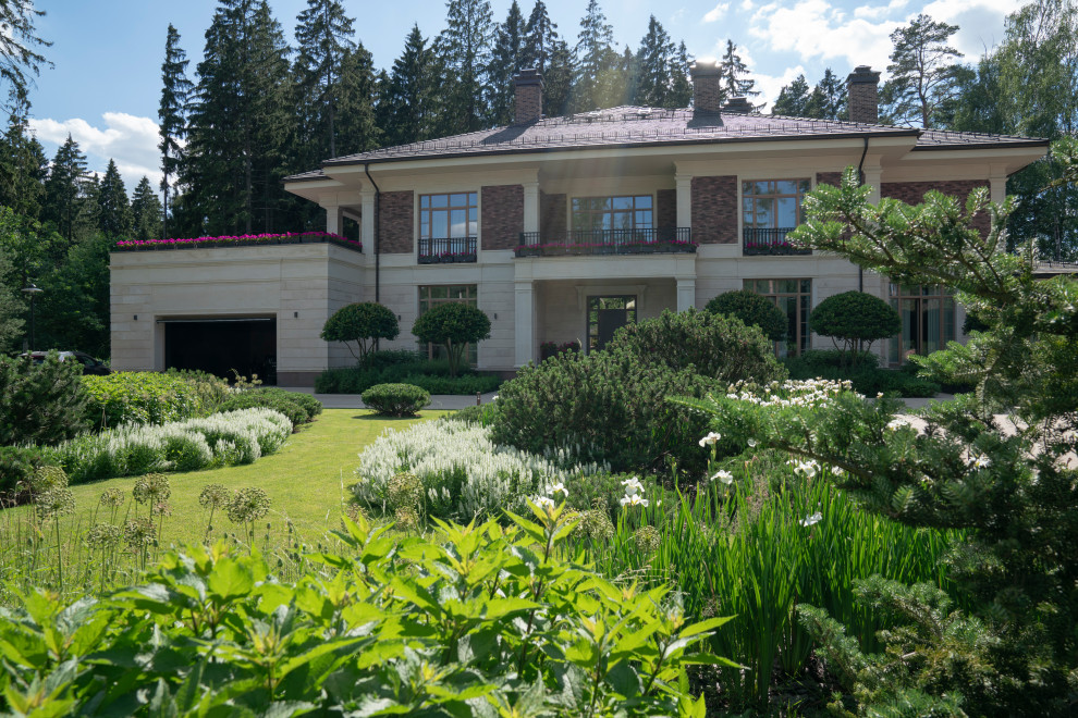 Вилла в стиле Райта. КП "Грибово" 2018 г.