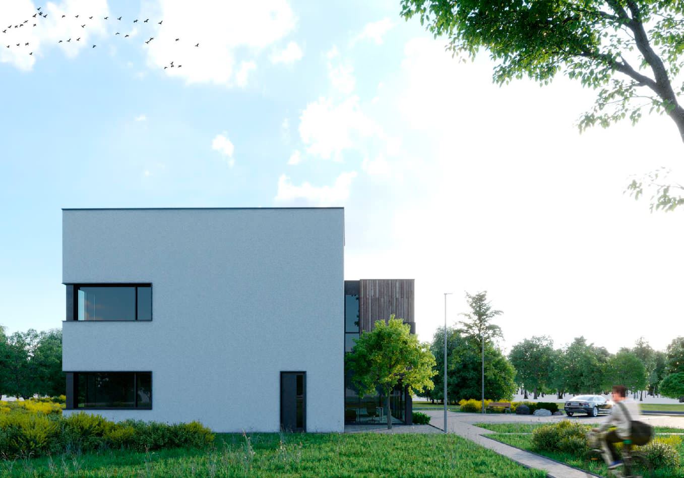 Здание для офиса небольшой IT компании