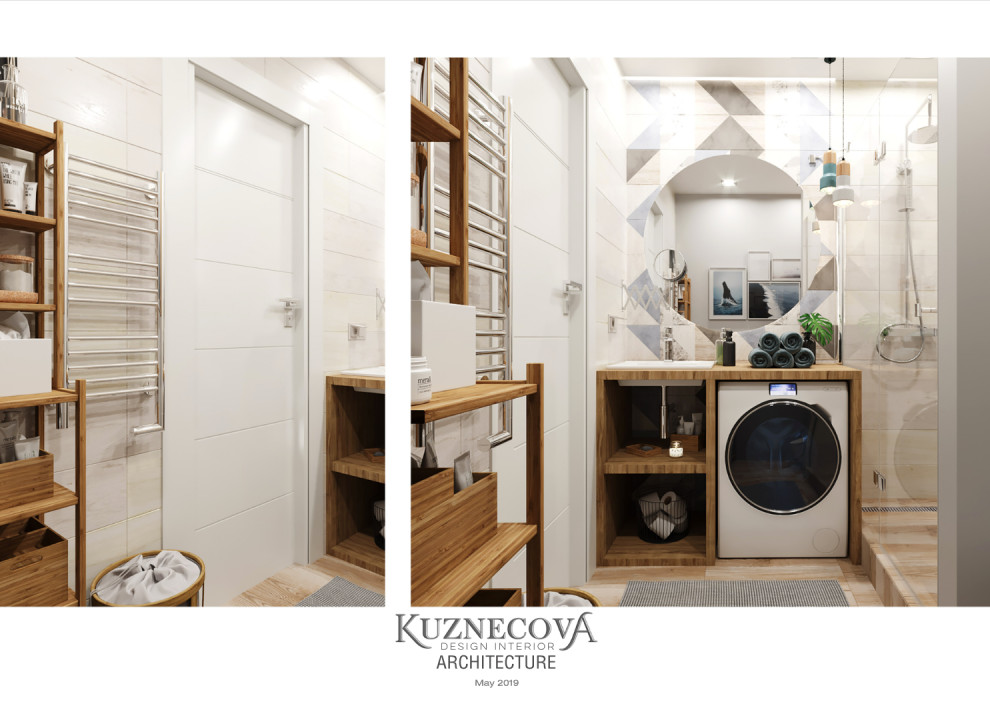 Дизайн проект квартиры 59 кв.м.