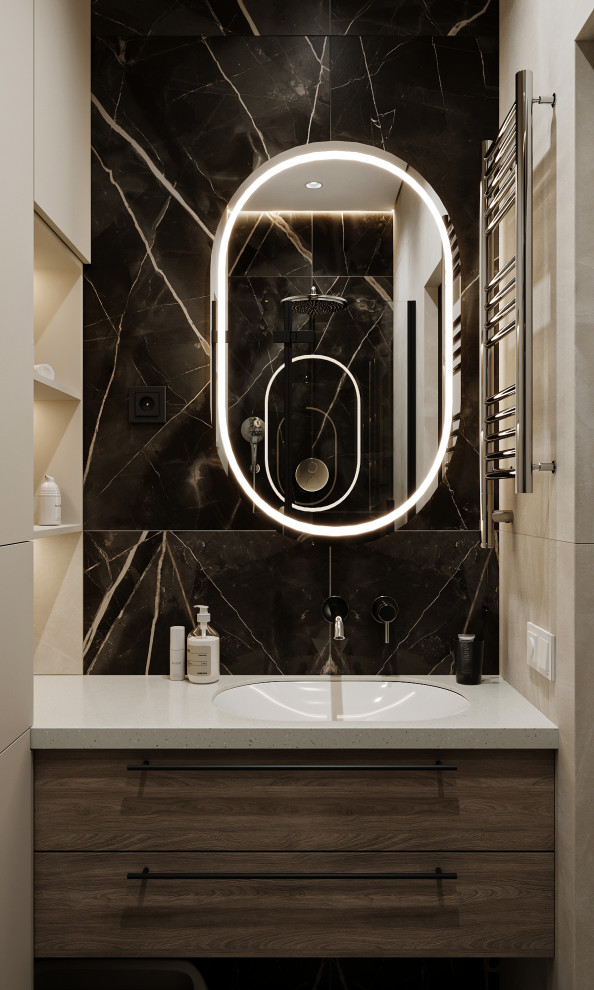 Интерьер квартиры в ЖК "Метрополия"