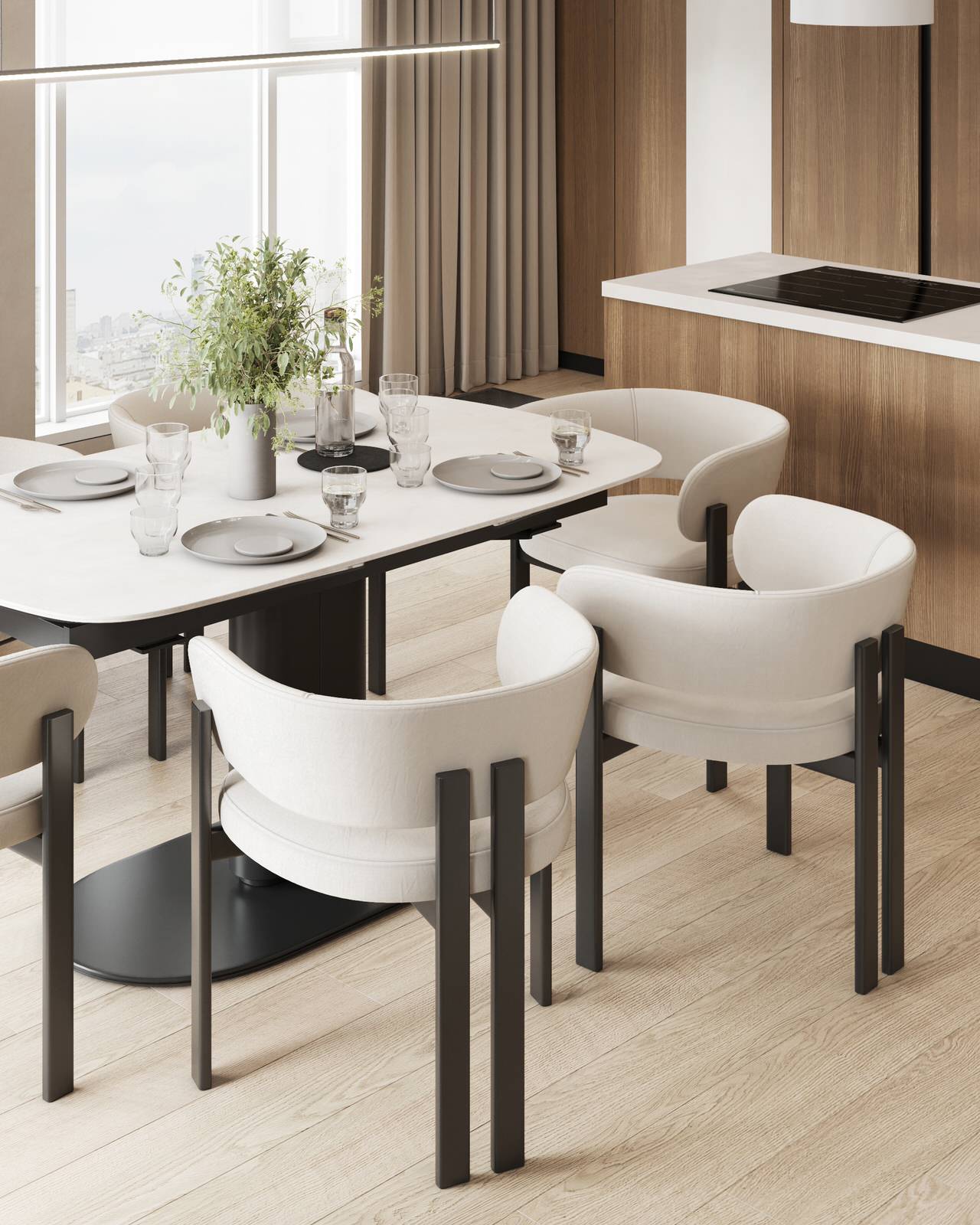 ЖК Sky House, квартира для семьи с двумя детьми