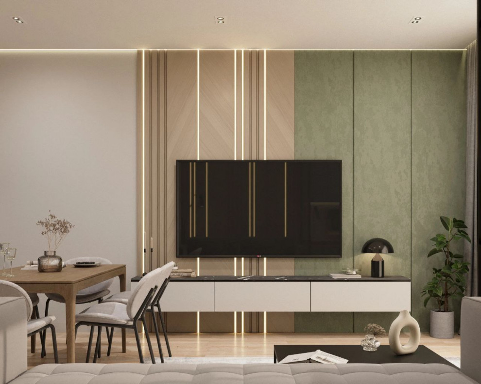 Дизайн проект трёхкомнатной квартиры