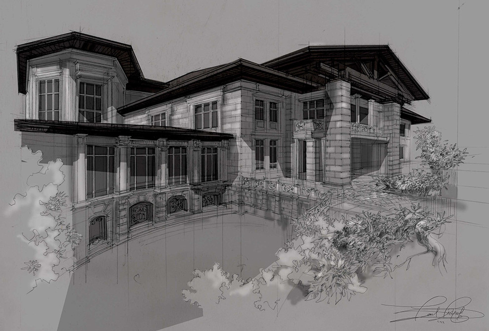 Эскизы - архитектура