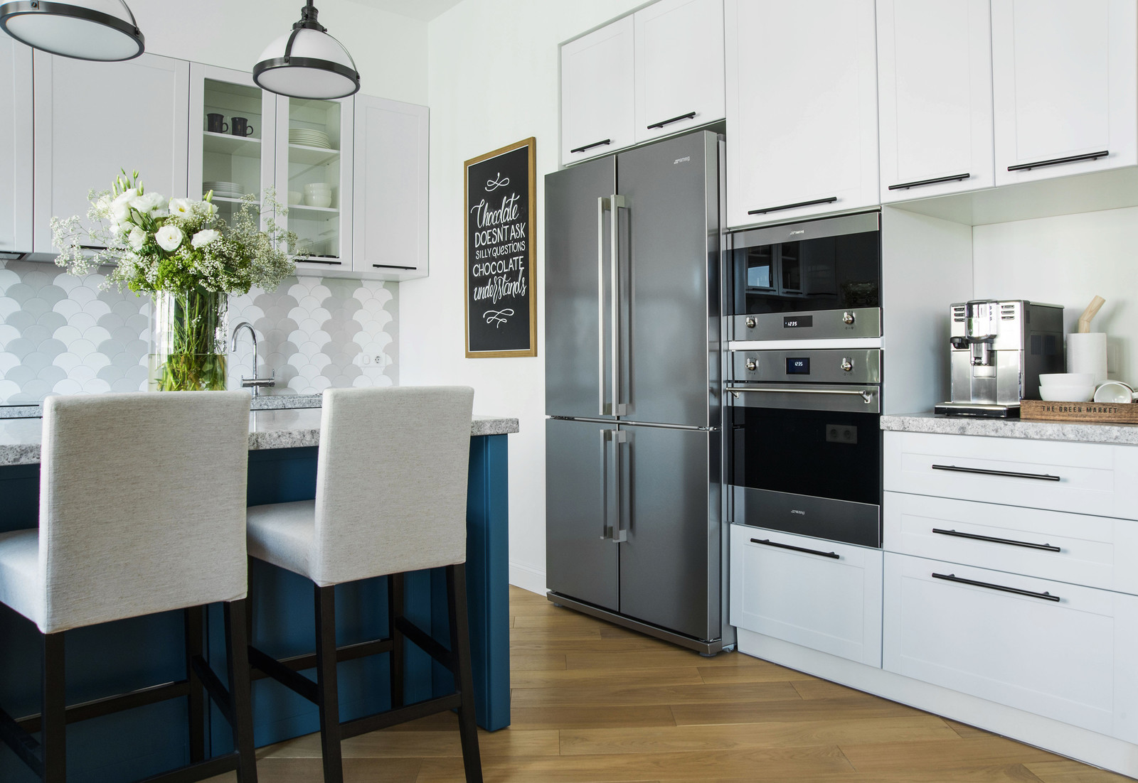 Houzz Украина: Апартаменты в Киеве со скандинавскими мотивами