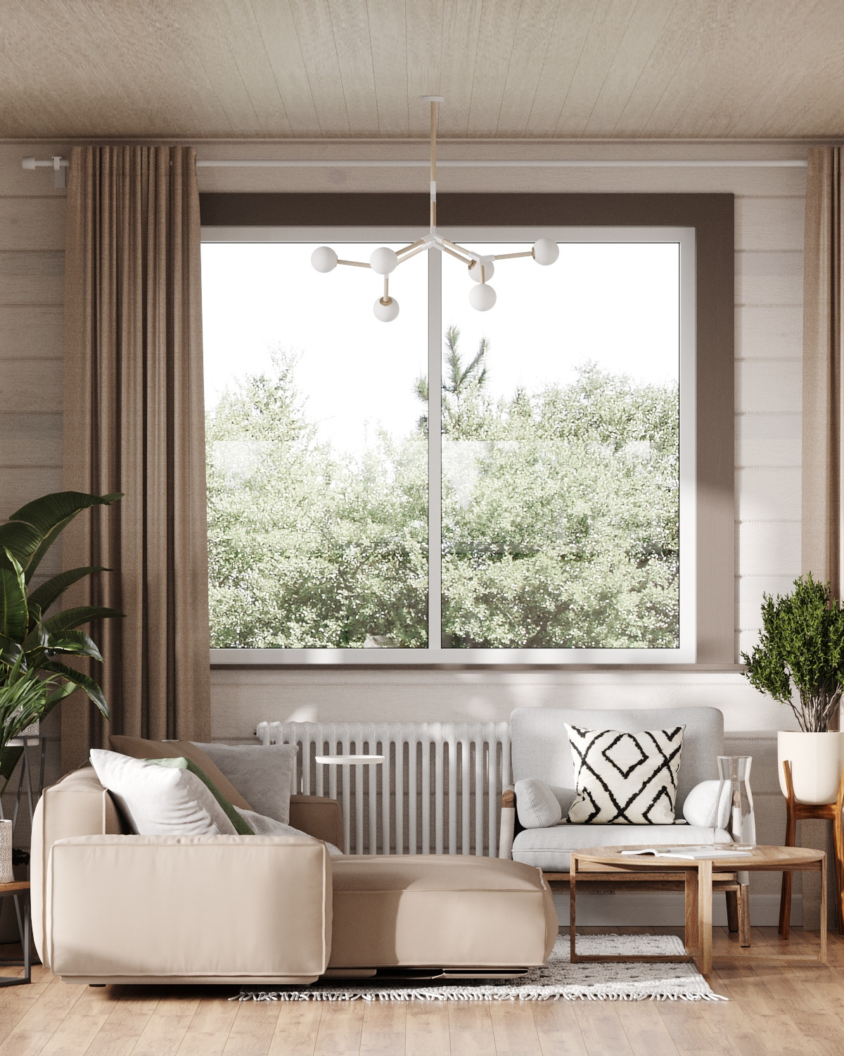 Свежесть и чистота брусового дома