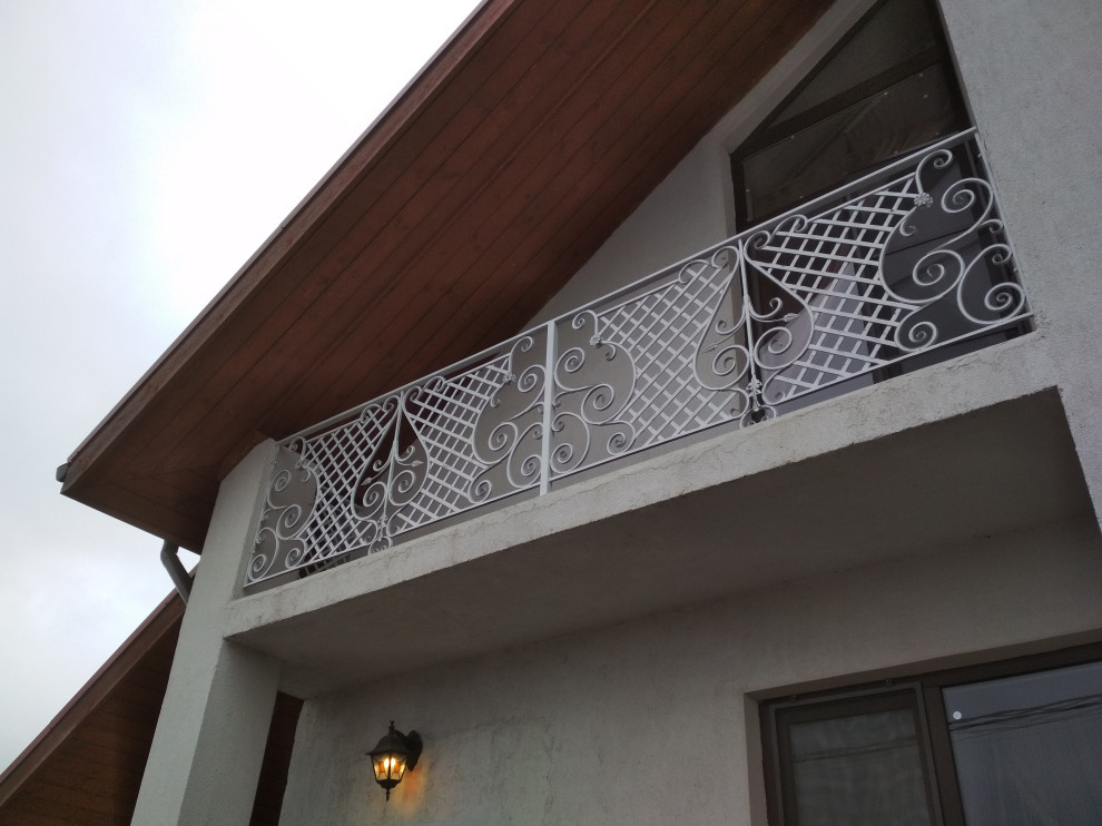 Балконное ограждение и французкий балкон в Заокске