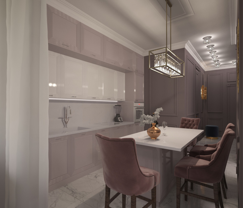 Розовое ар-деко