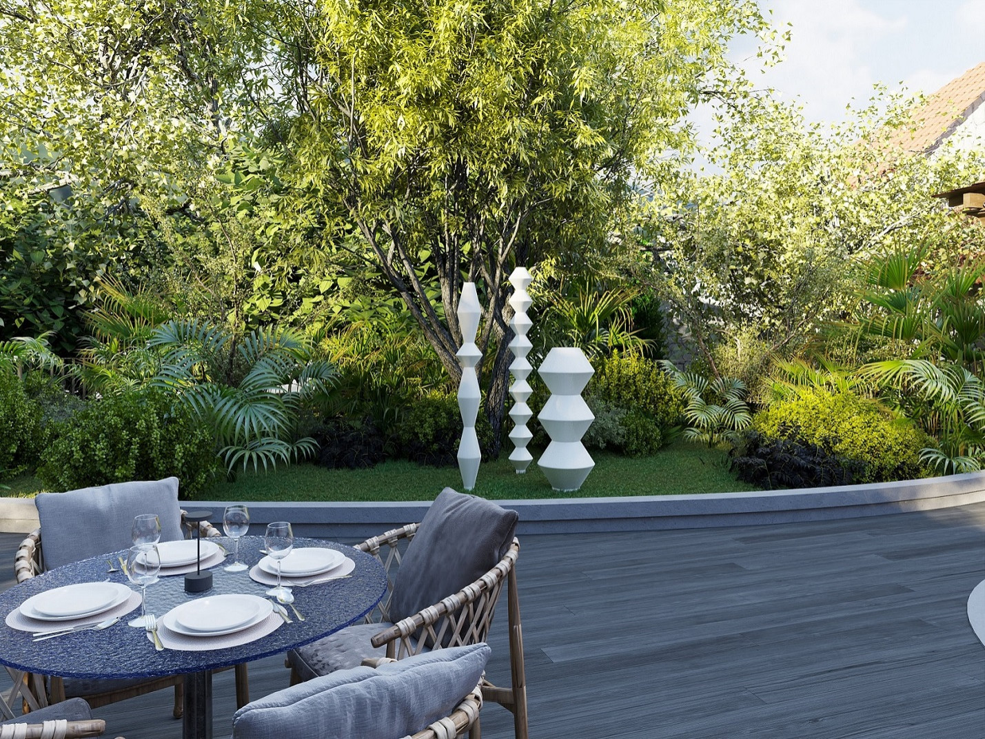 Терраса ресторана Харакс