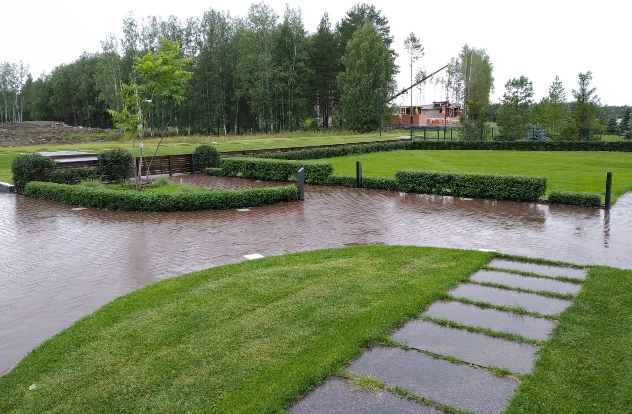 Участок с видом на гольф-поле