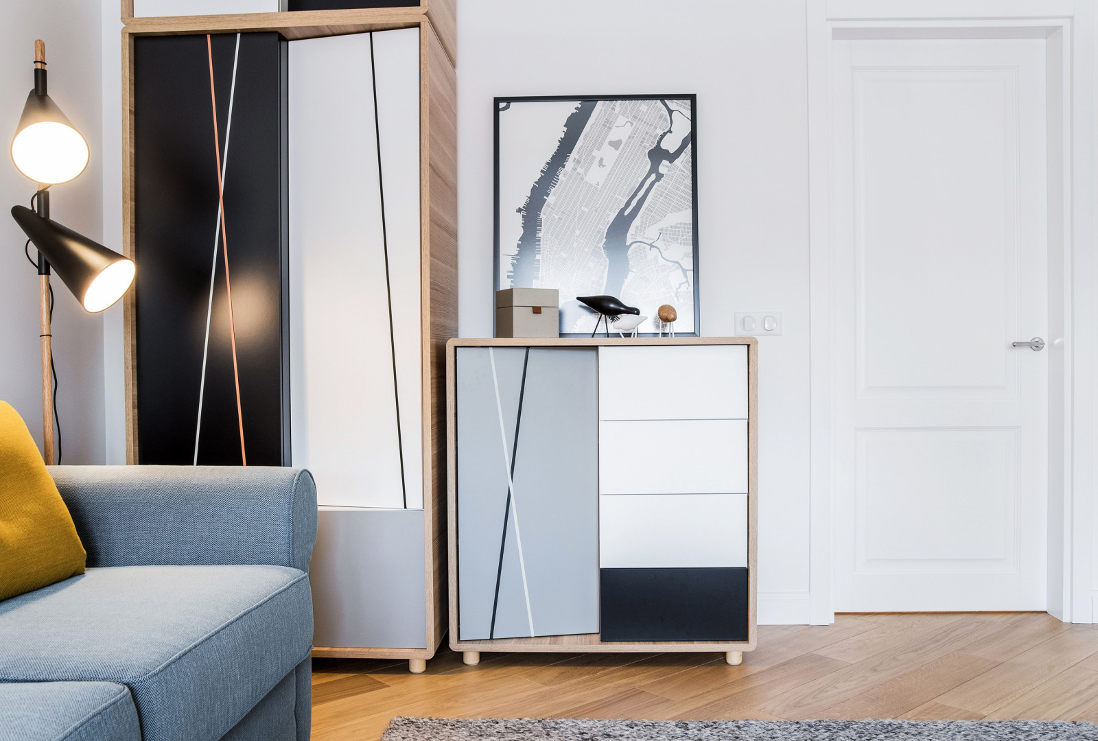 Houzz Украина: Апартаменты в Киеве со скандинавскими мотивами