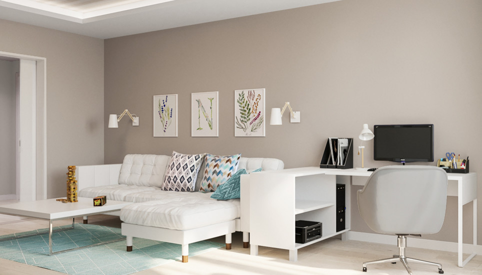 Проект трехкомнатной квартиры в Тропарево-Никулино