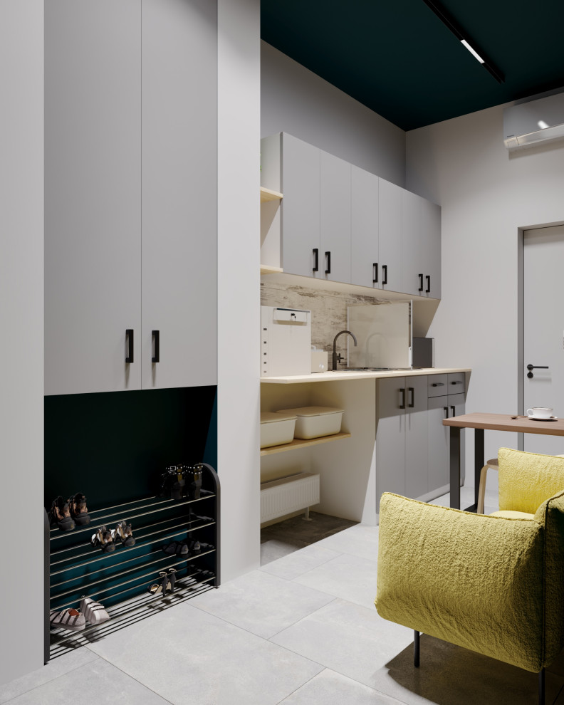 Коммерция. Салон красоты KUTIKULA 105 м². Проект разработан за 1 неделю