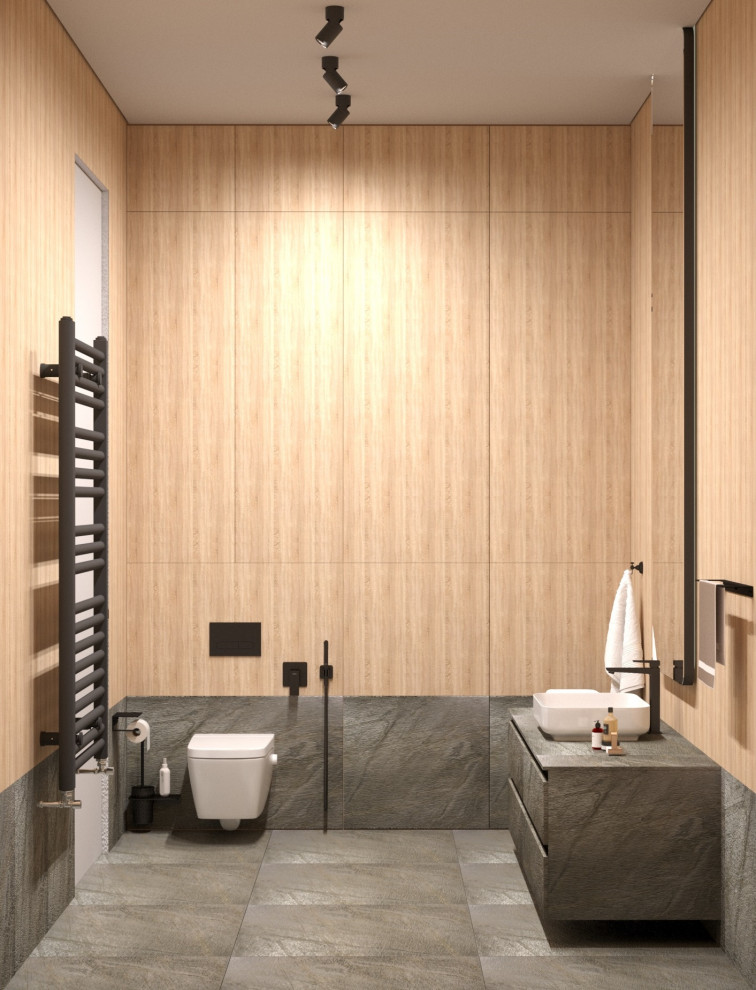 Современный интерьер двухуровневой квартиры