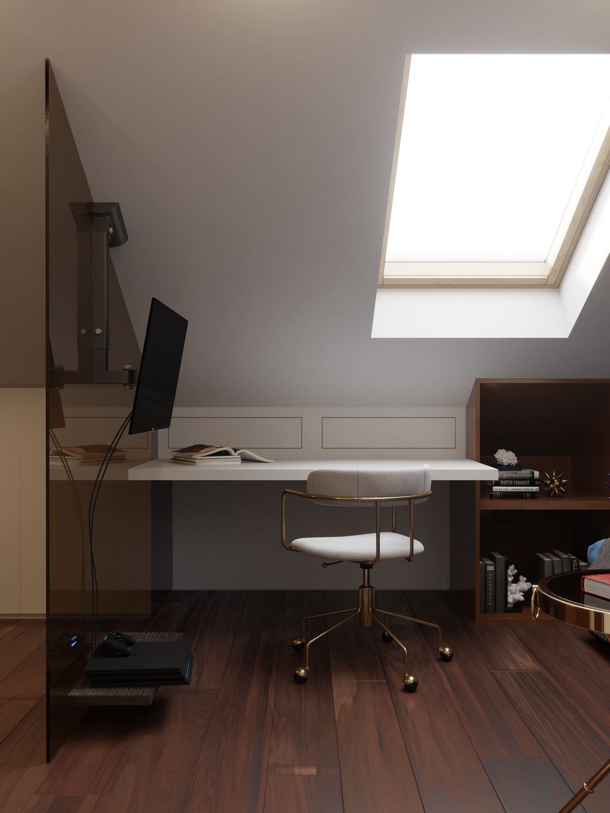 Проект двухуровневой квартиры с мансардой