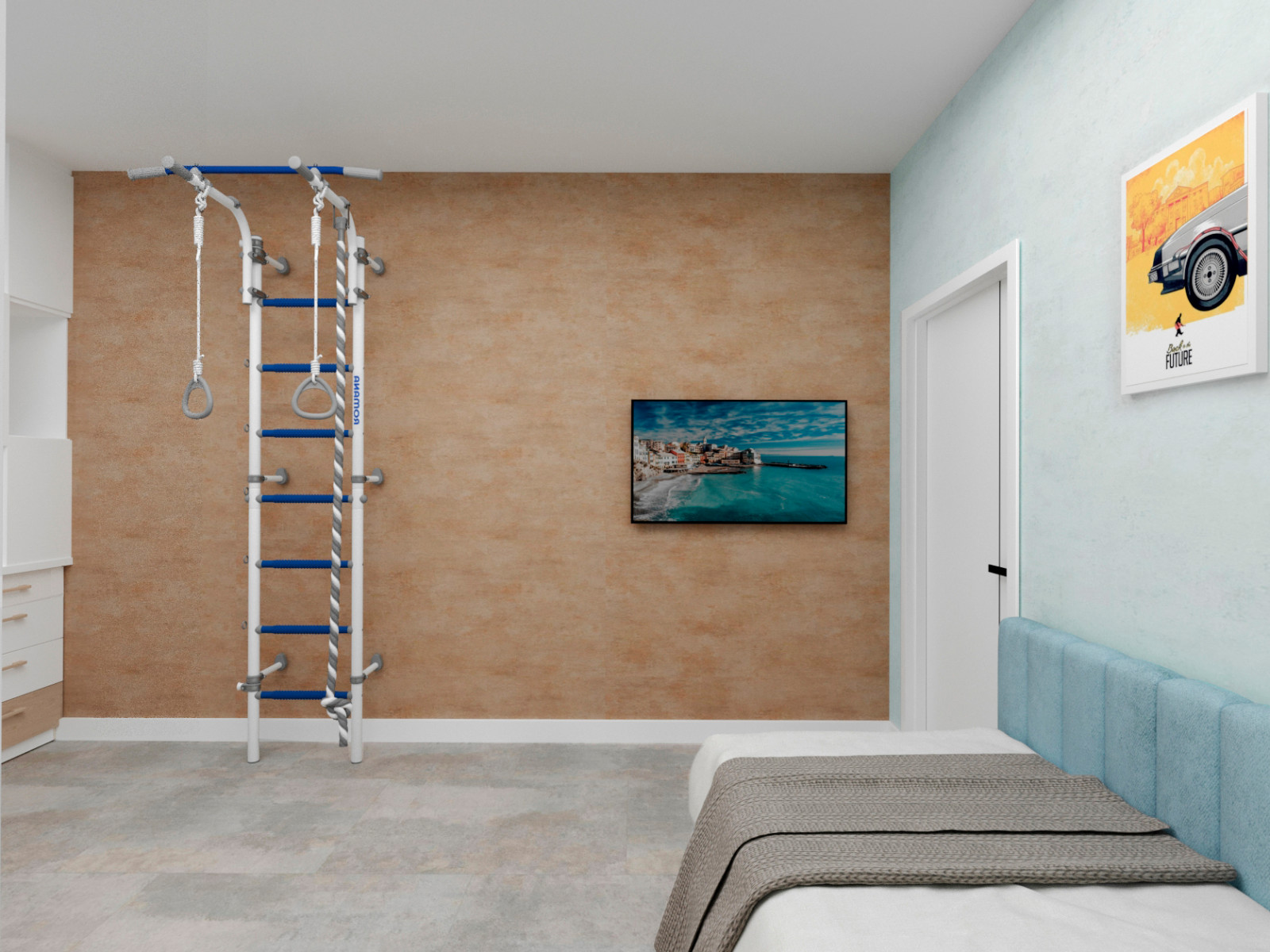 Солнечный остров. Дизайн 3-х комнатной квартиры