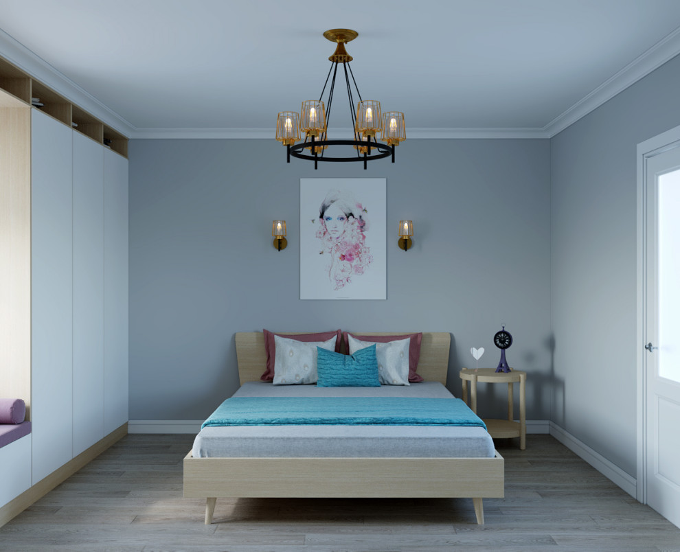 Дизайн интерьера спальни в скандинавском стиле