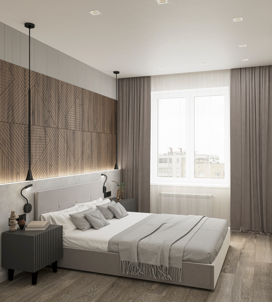 Спальня с гардеробной