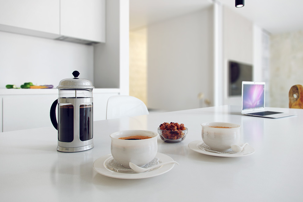 Обложка проекта: белый минимализм