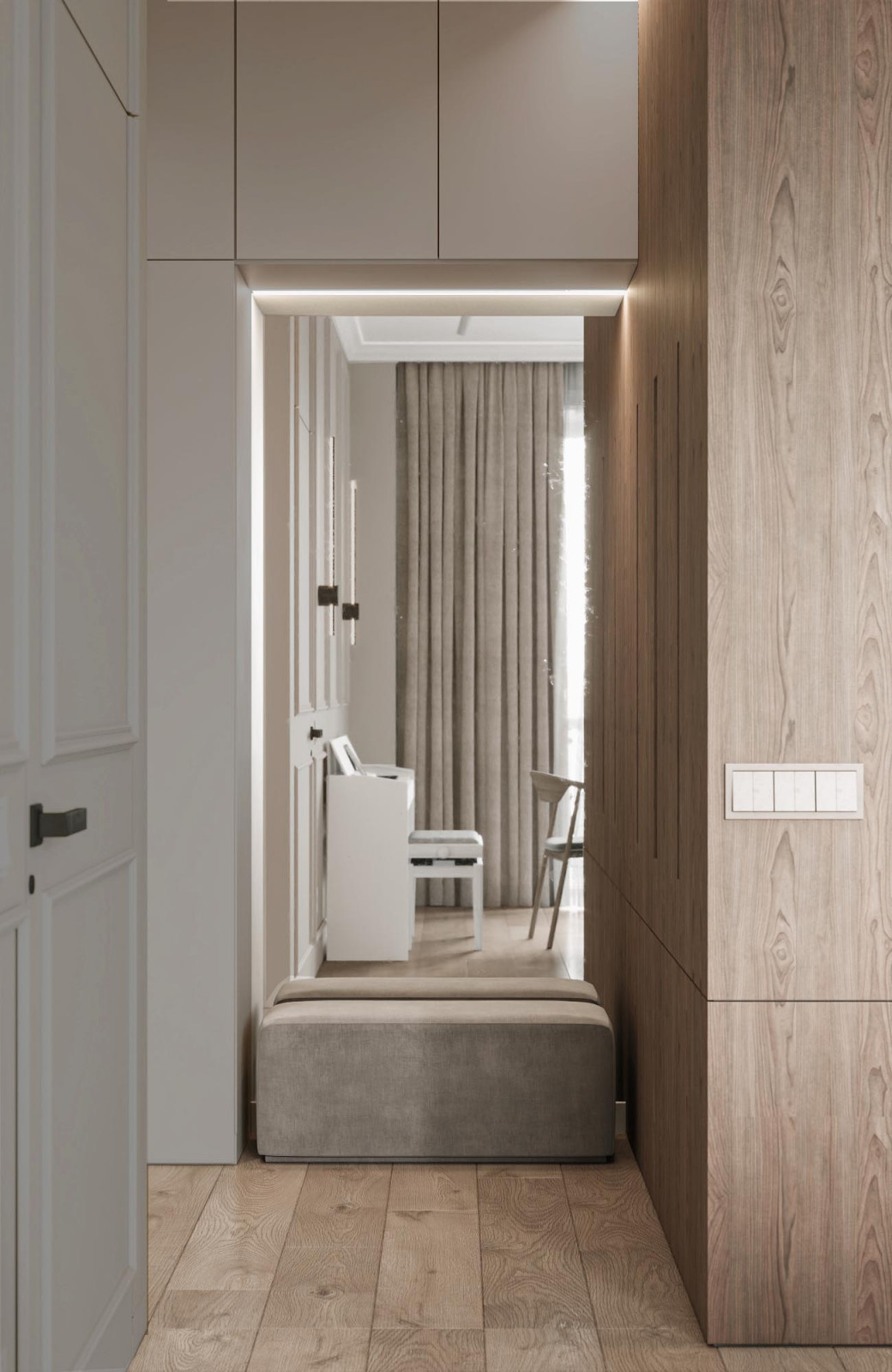 Дизайн проект квартиры в сталинском доме