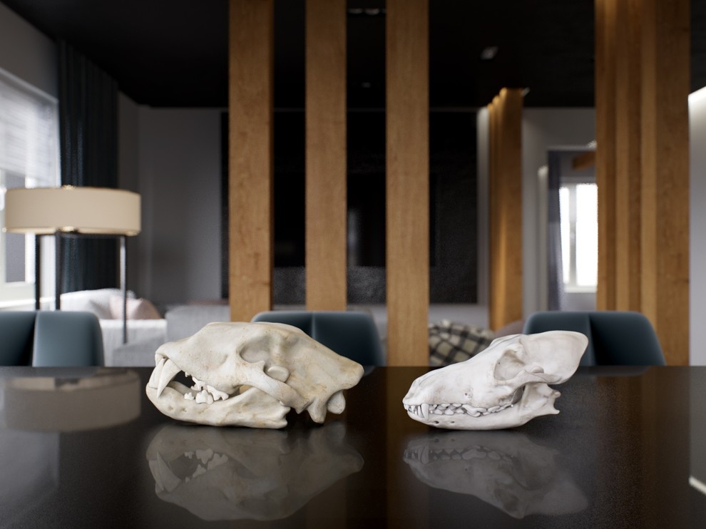 Дом в соснах