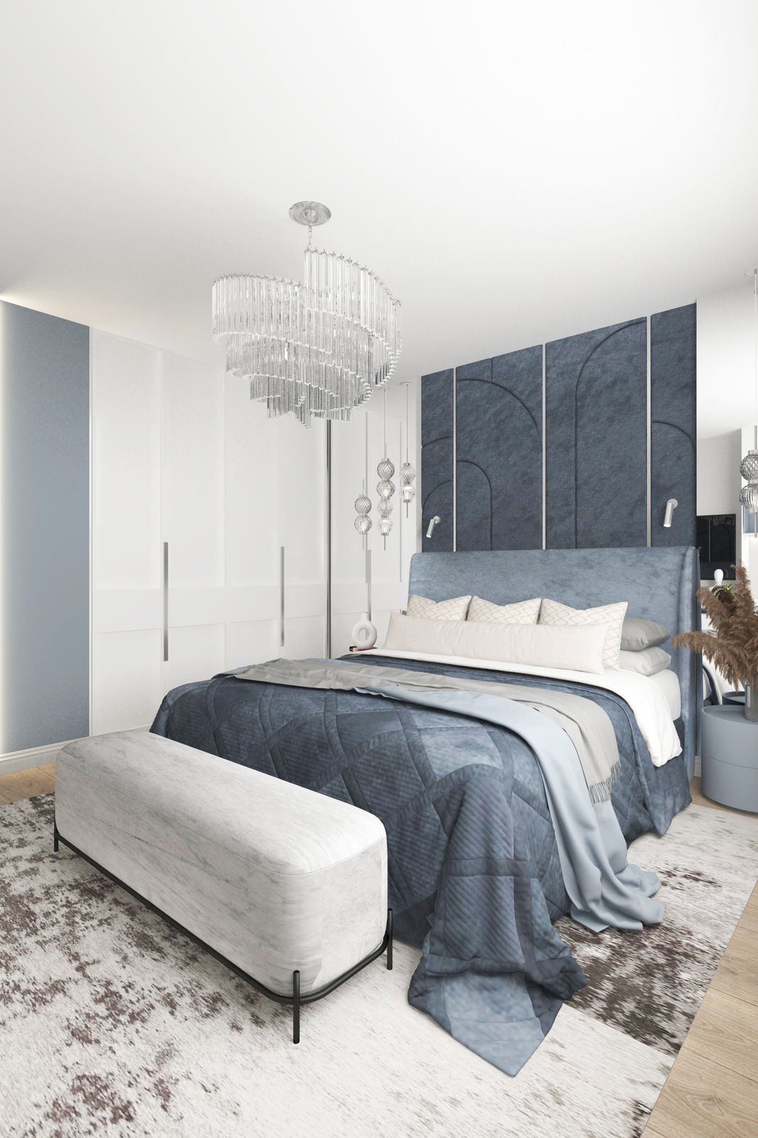 Проект трехкомнатной квартиры г. Ростов-на-Дону