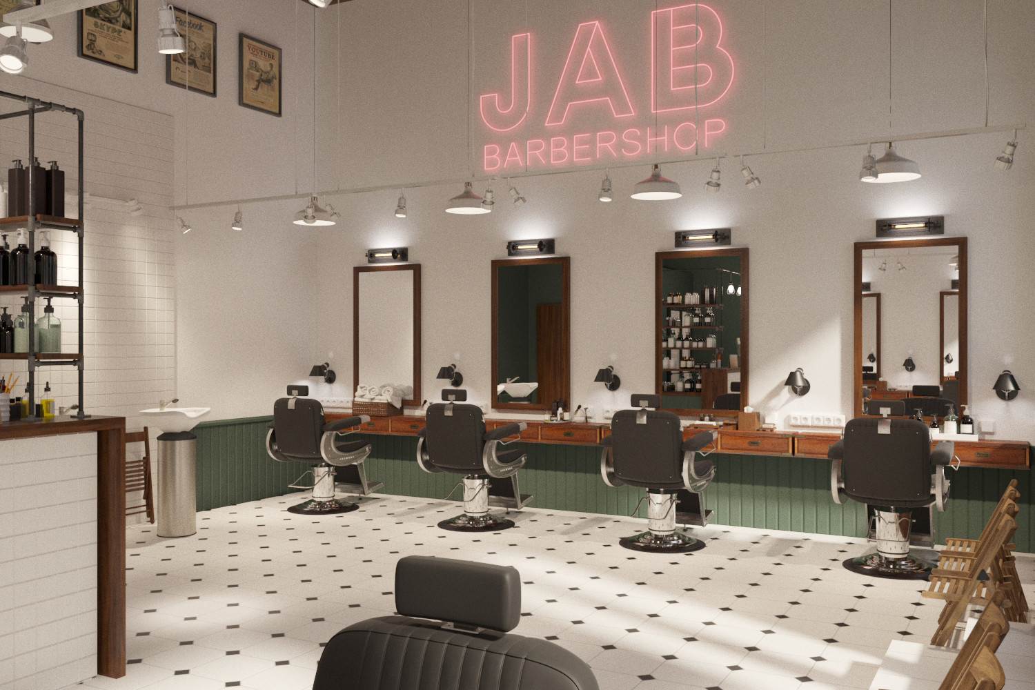 Мужская парикмахерская "JAB barbershop"