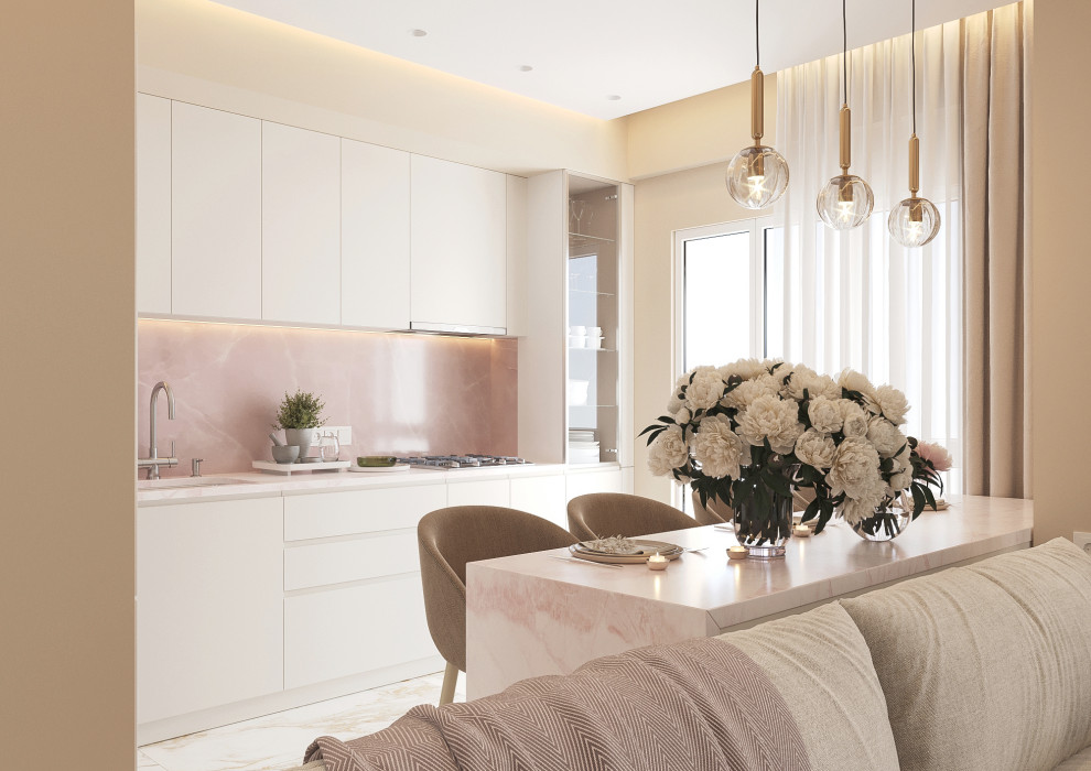 Кухня-гостиная 9