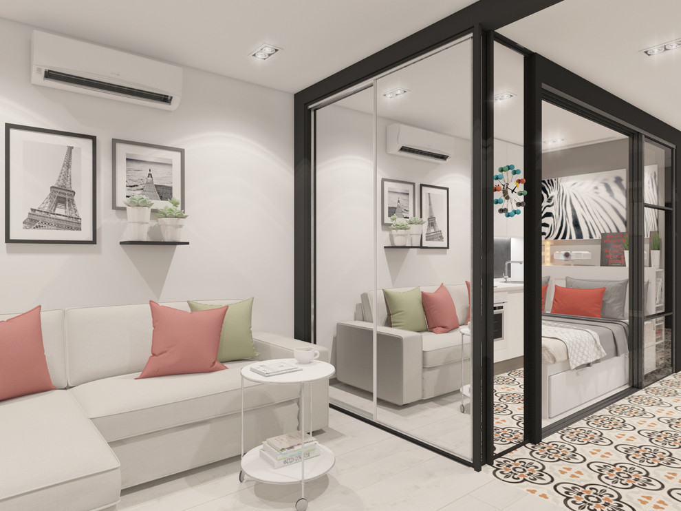 УДОБНОЕ ЖИЛОЕ ПРОСТРАНСТВО НА 35 КВАДРАТАХ — РЕАЛЬНОСТЬ ИЛИ ВЫМЫСЕЛ? ДИЗАЙН-ПРОЕ