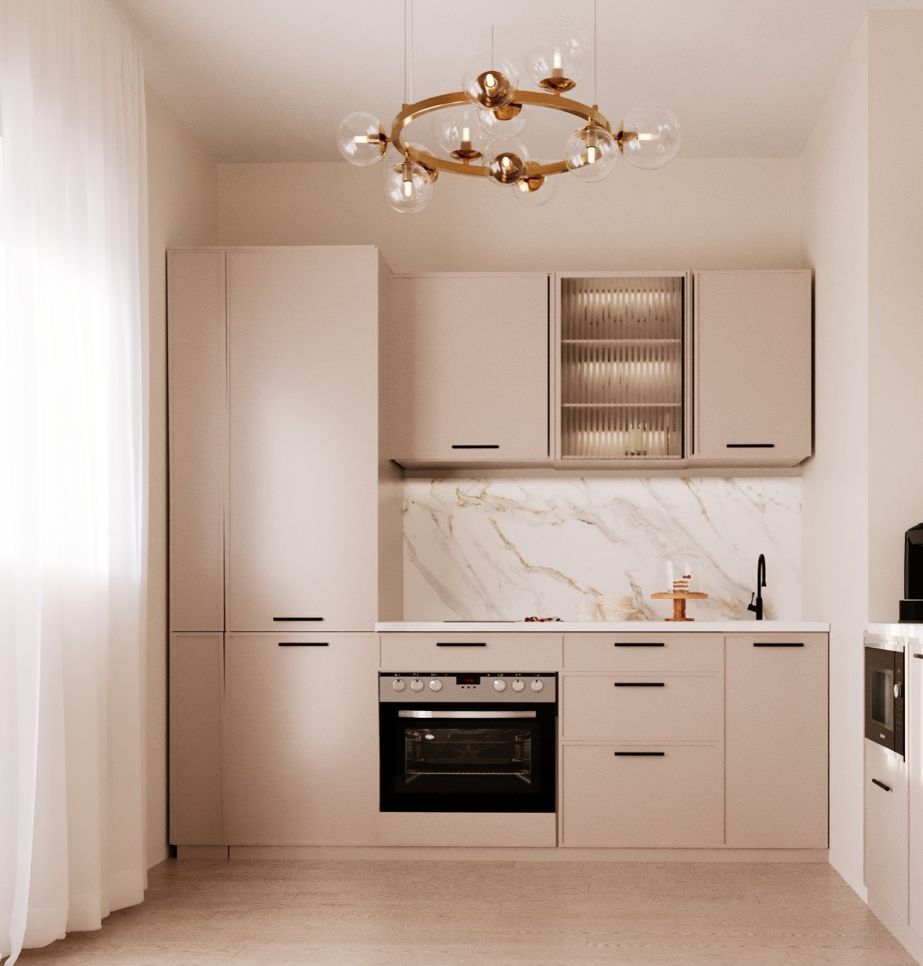 Обложка проекта: Визуализации квартиры в ЖК Цветы в Нижнем Новгороде