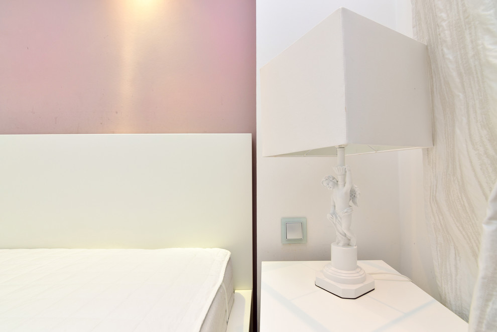 В гостях: Квартира для молодой семьи в лавандовых тонах