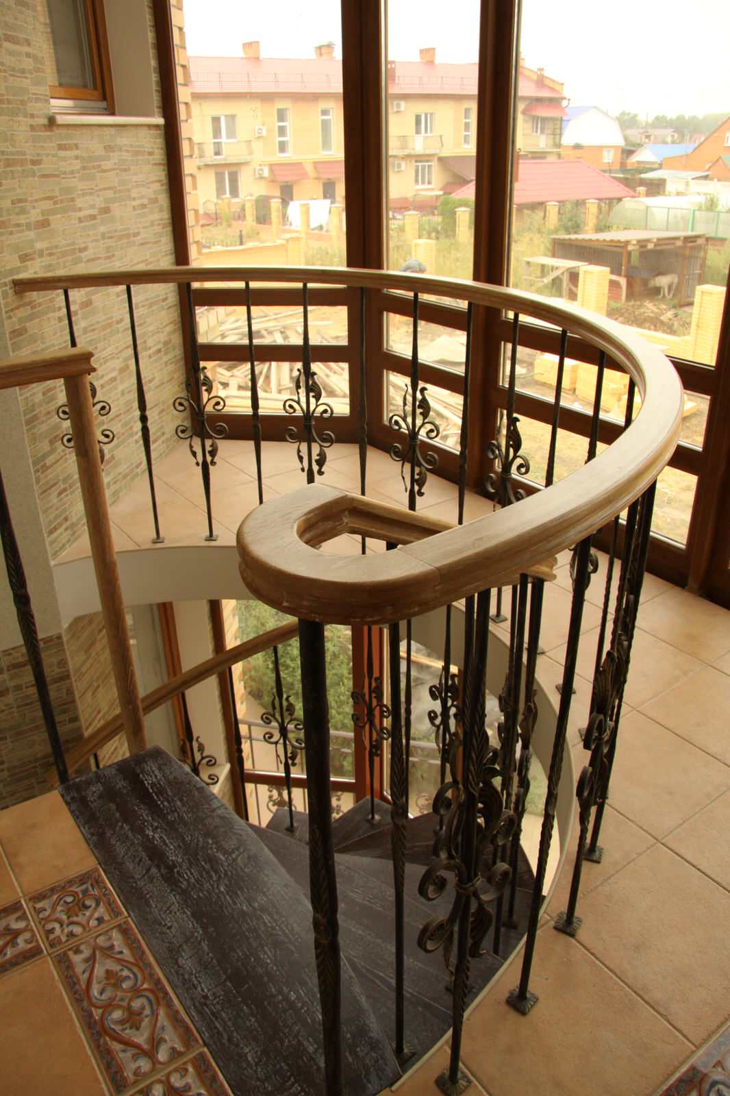 Smart-бетон лестница