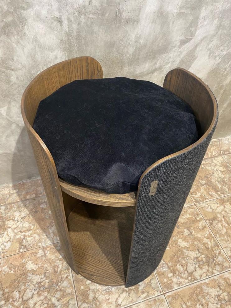 Напольный комплекс для кошки из шпона дуба