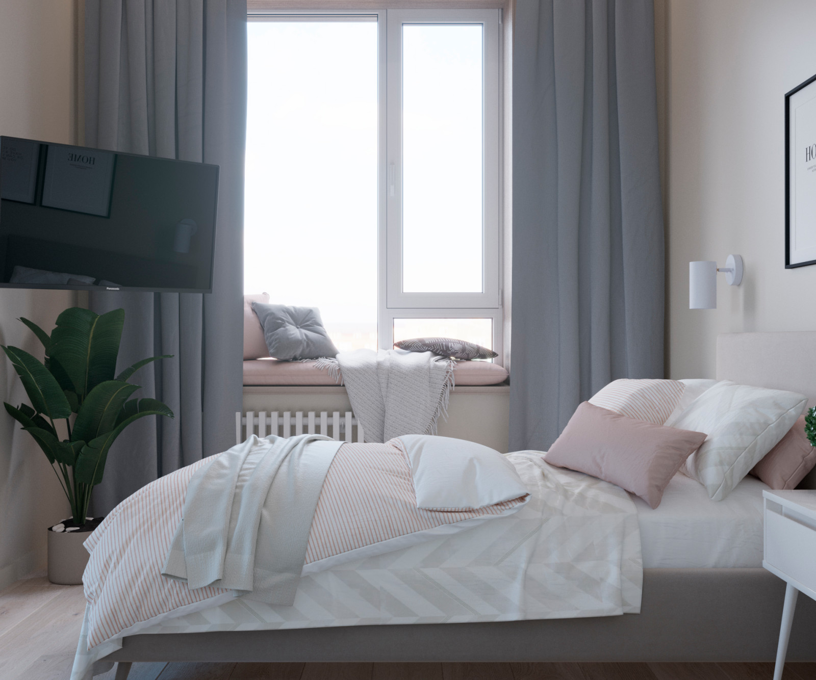 Интерьер квартиры в жк На Трудовой