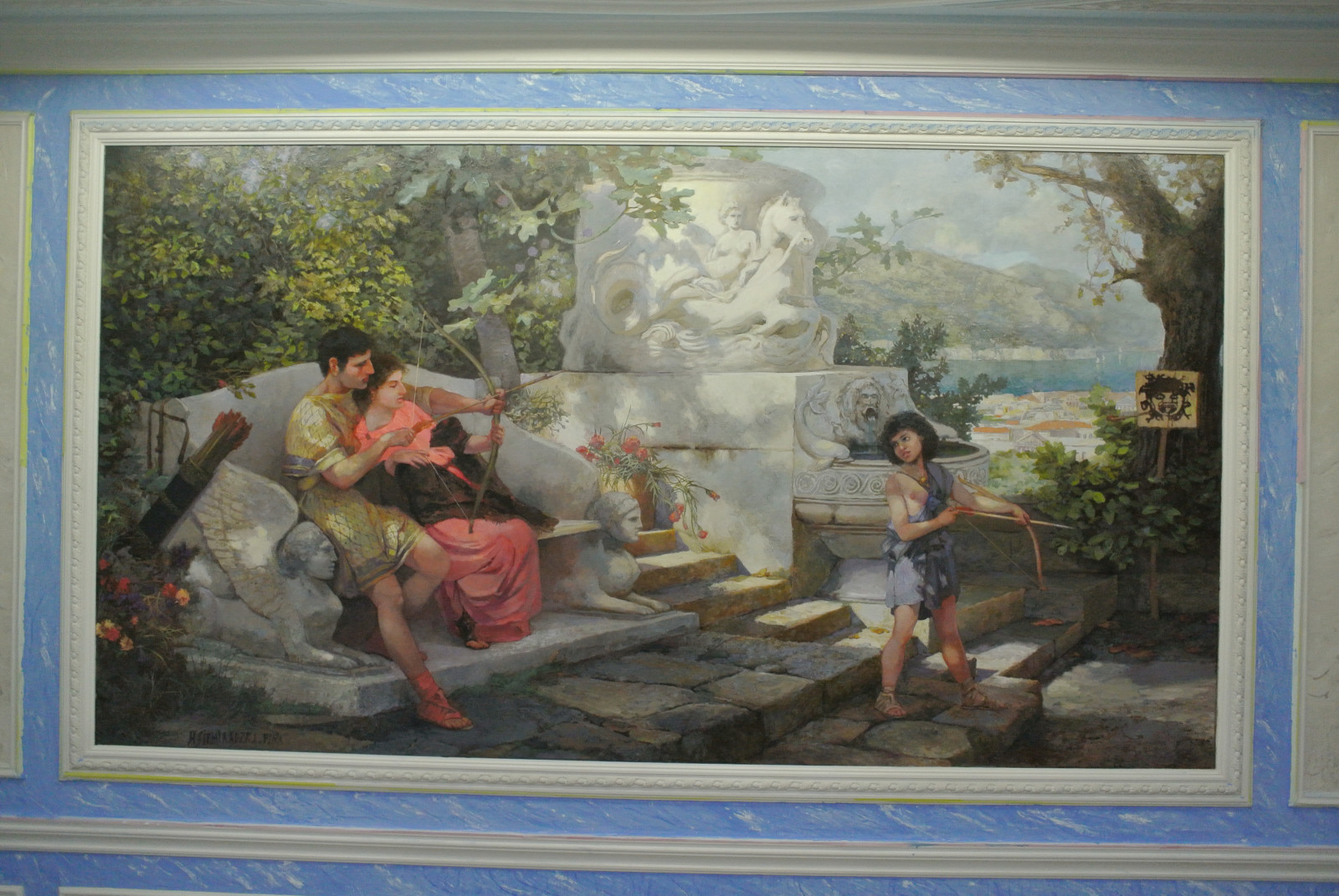 Обложка проекта: росписи стен