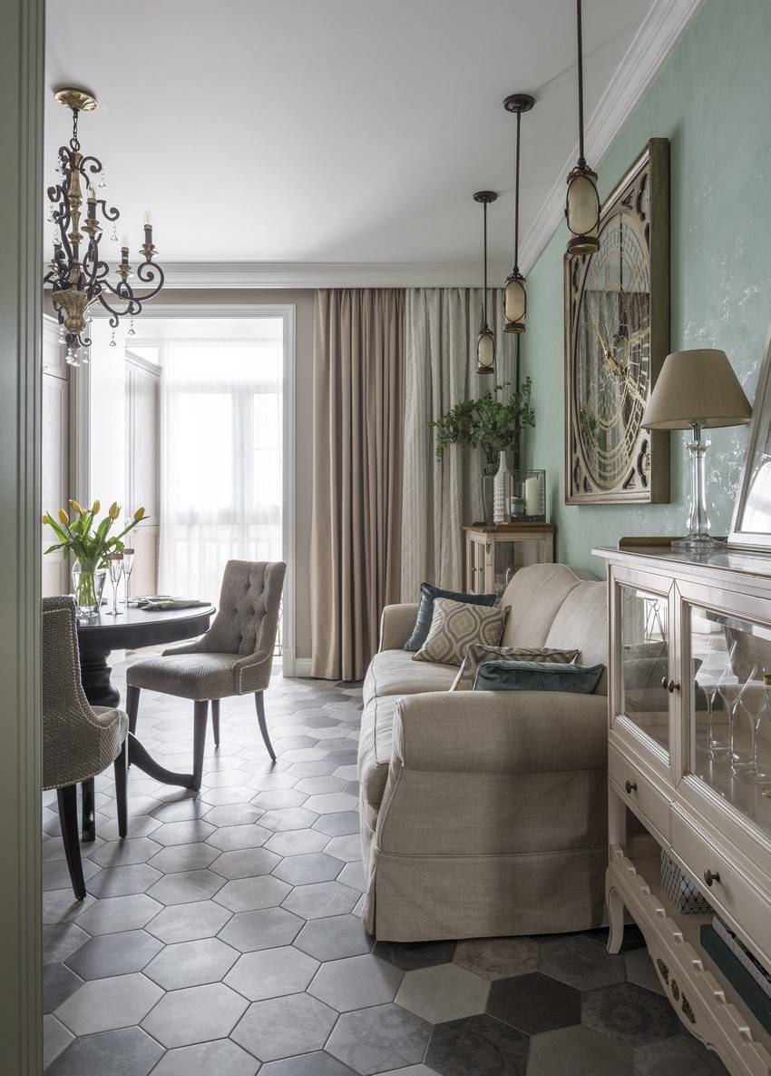 Houzz тур: Квартира с четырьмя лоджиями и тремя хозяйками