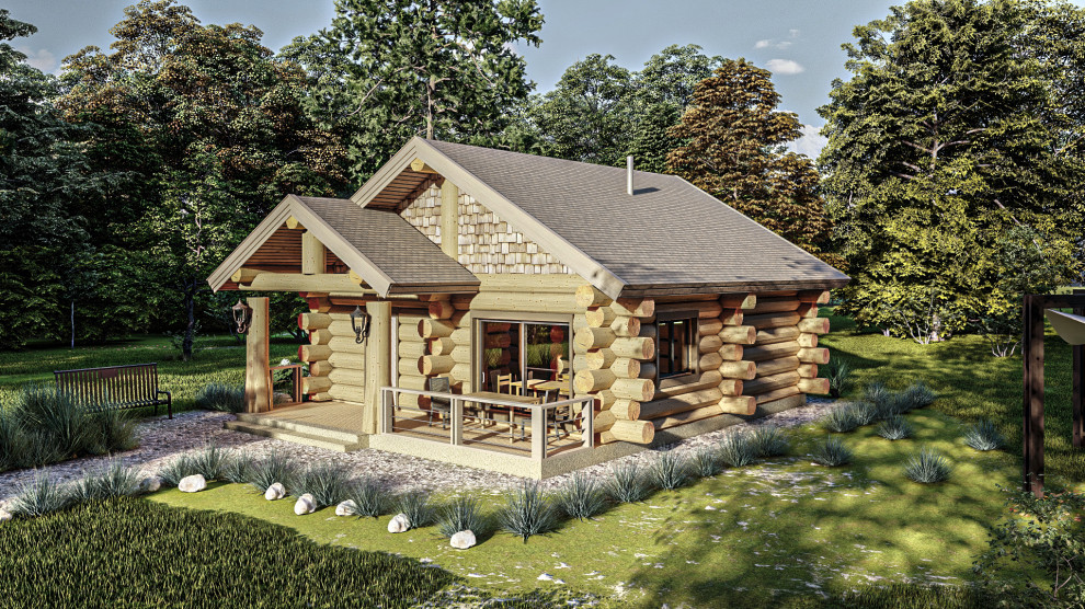 Обложка проекта: Баня "Нормал" по технологии Post and Beam