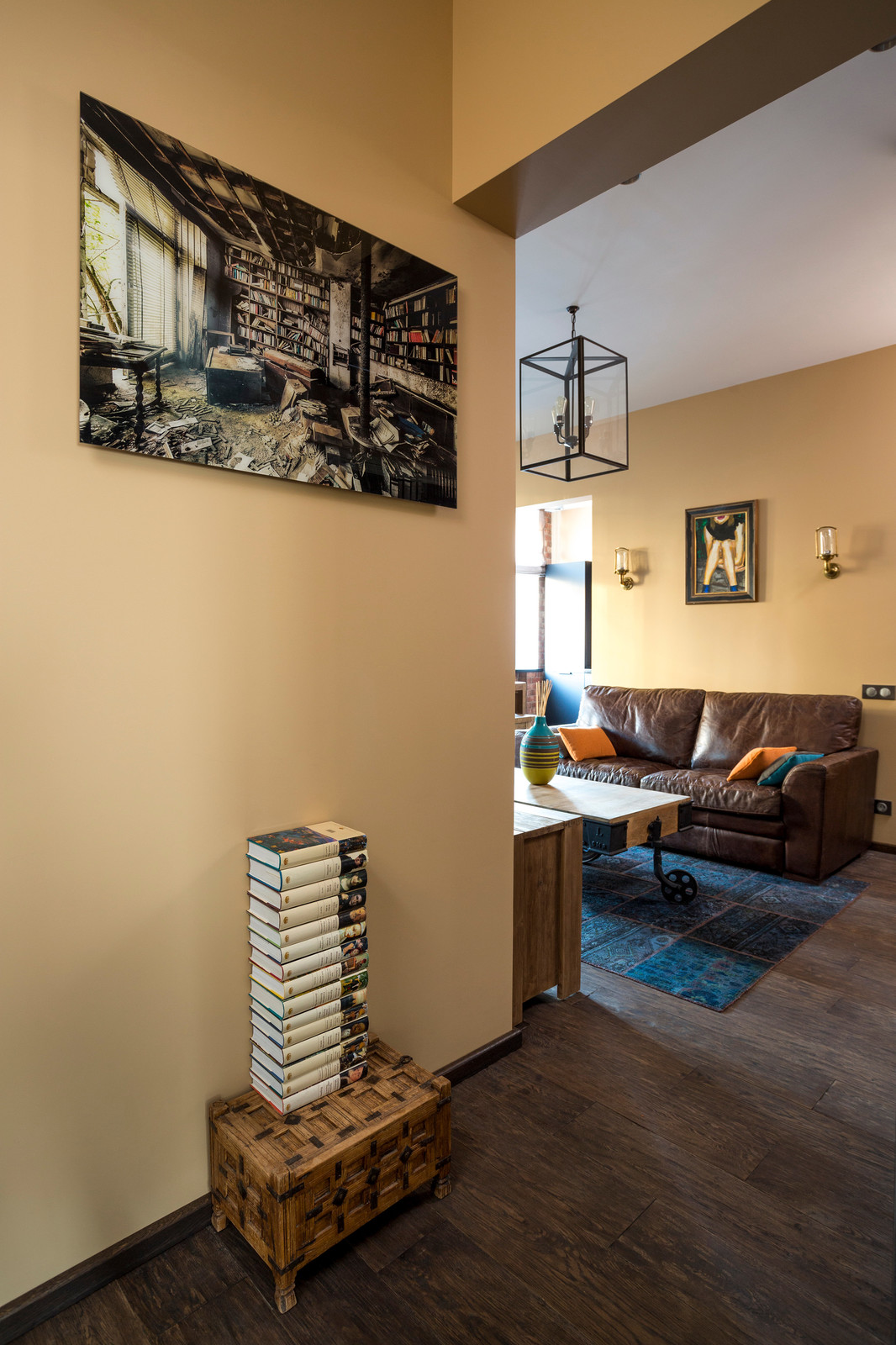 Эклектичный уютный лофт, 84 кв.м. | Eclectic loft